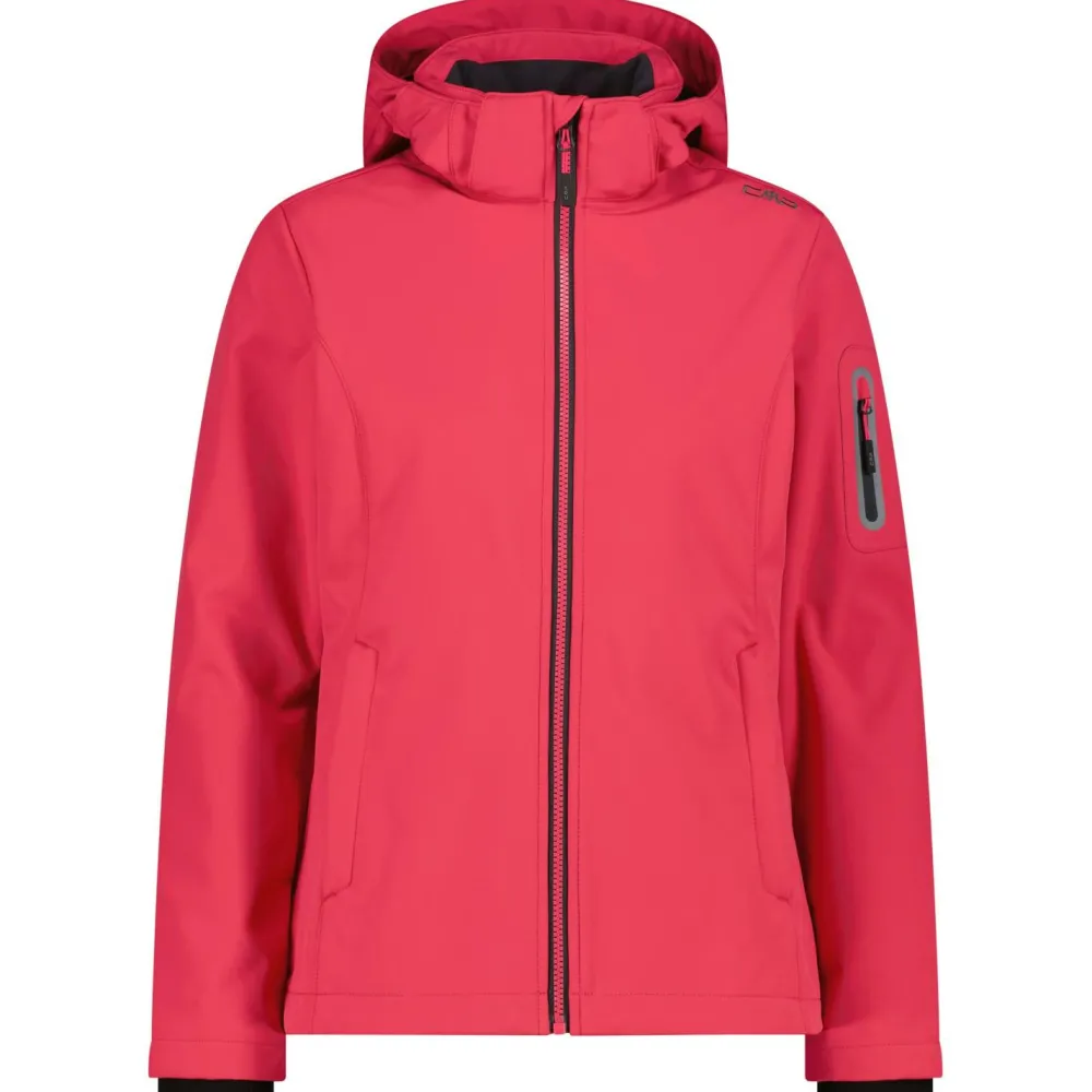CMP - Women's Softshell Jacket Zip Hood - Softshelljacke Clearance