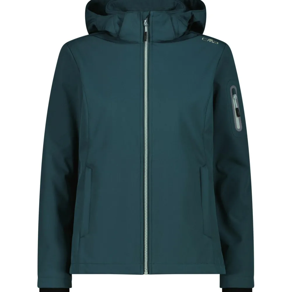 CMP - Women's Softshell Jacket Zip Hood - Softshelljacke Clearance