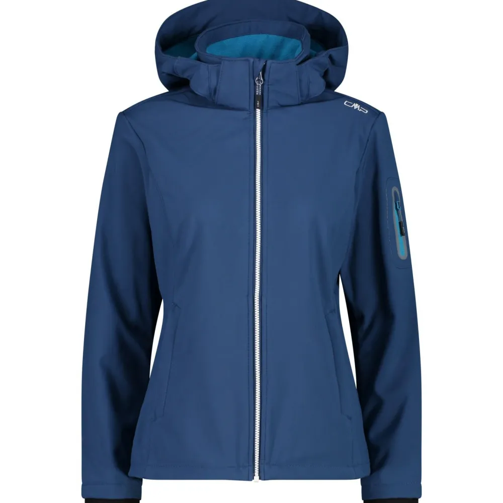 CMP - Women's Softshell Jacket Zip Hood - Softshelljacke Clearance