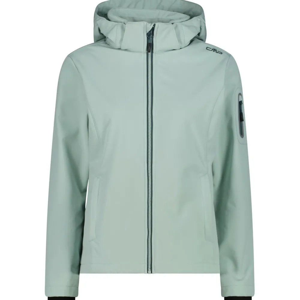 CMP - Women's Softshell Jacket Zip Hood - Softshelljacke Clearance