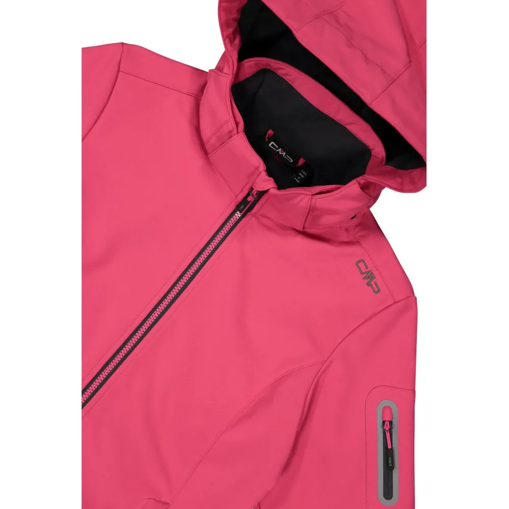 CMP - Women's Softshell Jacket Zip Hood - Softshelljacke Clearance
