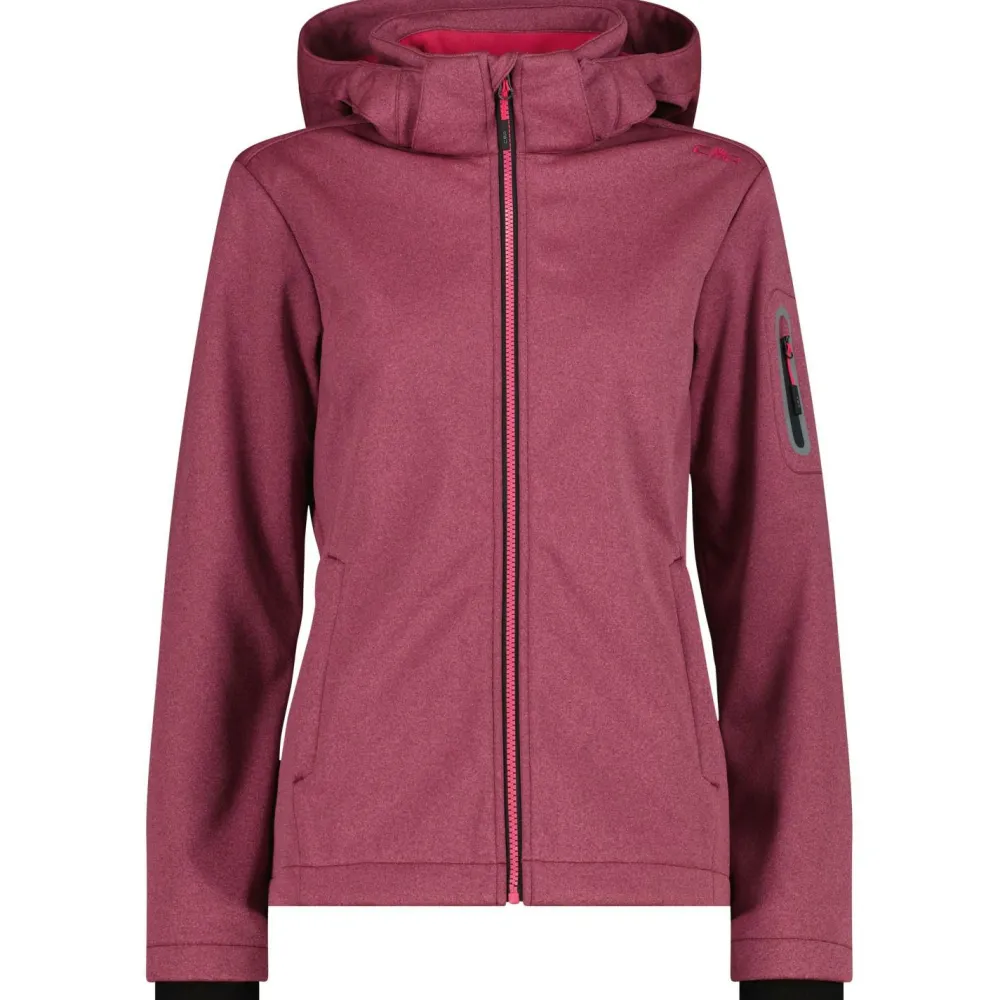 CMP - Women's Softshell Jacket Zip Hood - Softshelljacke Clearance