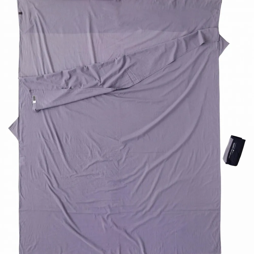 Cocoon - Insect Shield Travelsheet Double - Reiseschlafsack Elephant Grey Sale