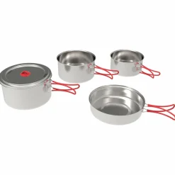Coghlans - Edelstahlkochset 'Family' - Topf Stainless Steel Clearance