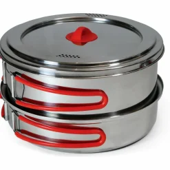 Coghlans - Edelstahlkochset 'Family' - Topf Stainless Steel Clearance