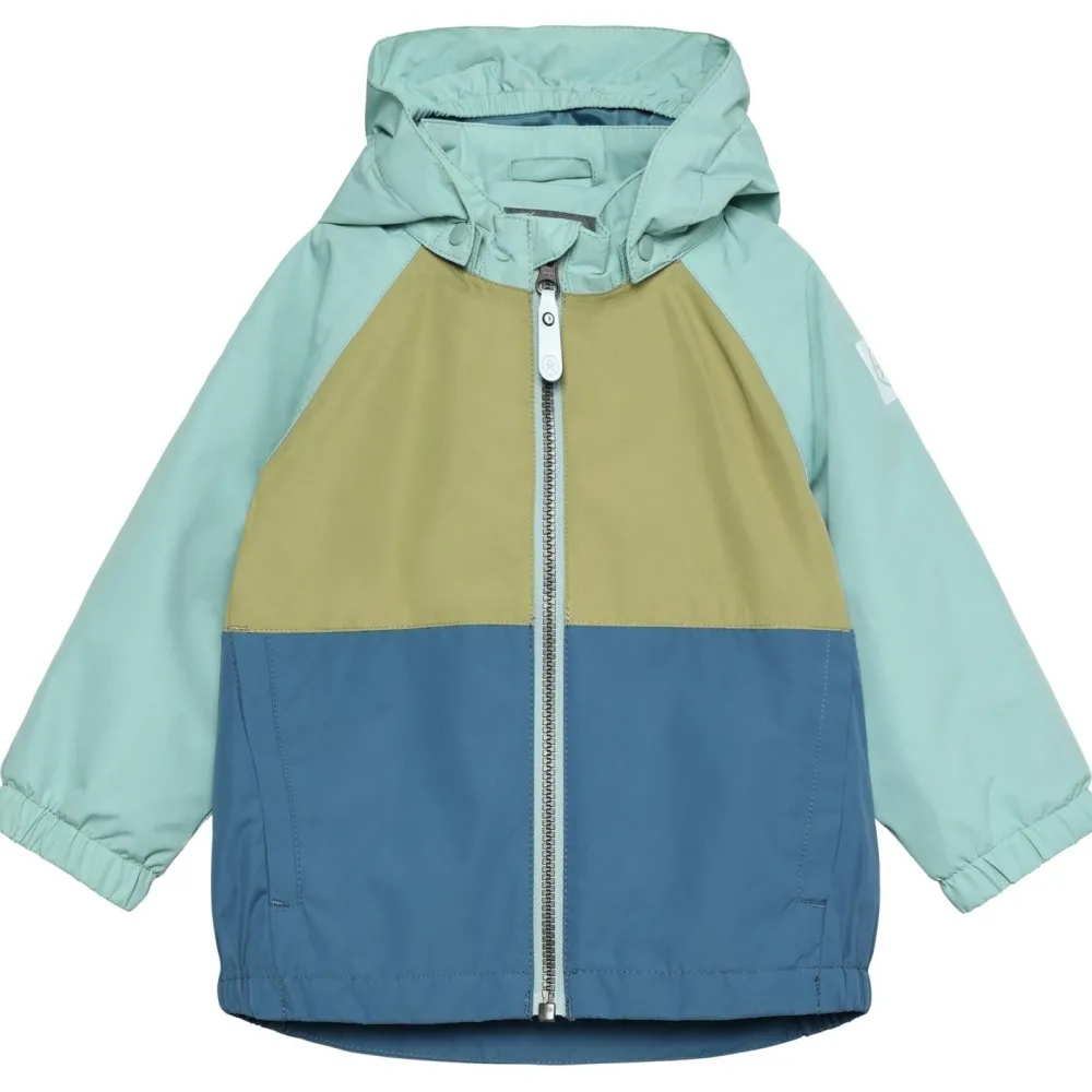 Color Kids - Baby's Jacket Colorblock - Regenjacke Ether