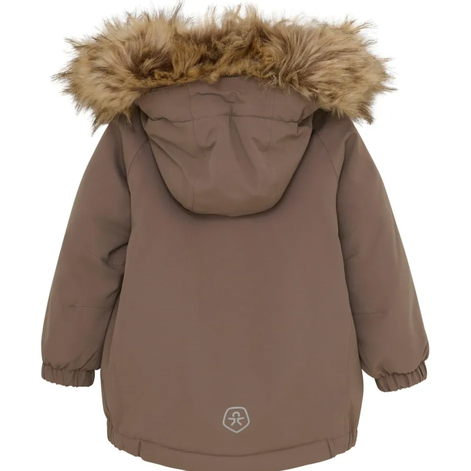 Kinder Color Kids - Baby's Parka with Fake Fur - Winterjacke