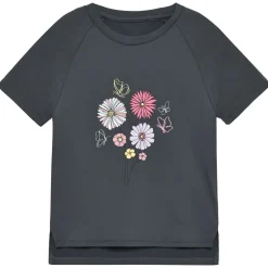 - Girl's T-Shirt with Print S/S - Funktionsshirt < Color Kids Sale