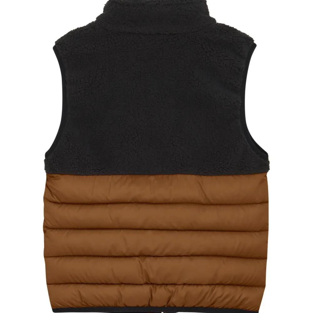 Color Kids - Kid's Fleece Waistcoat With Quilt - Fleeceweste Sale