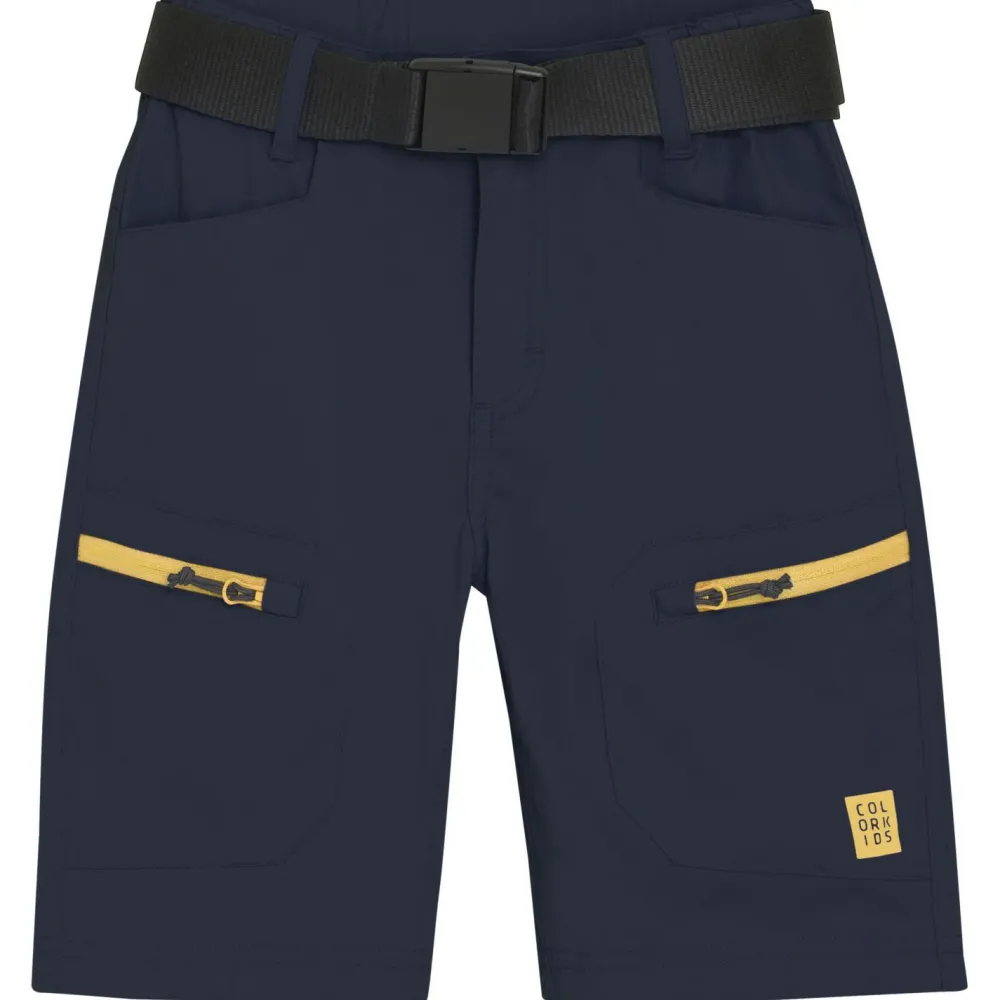 Color Kids - Kid's Shorts Outdoor with Zip Pockets - Shorts
