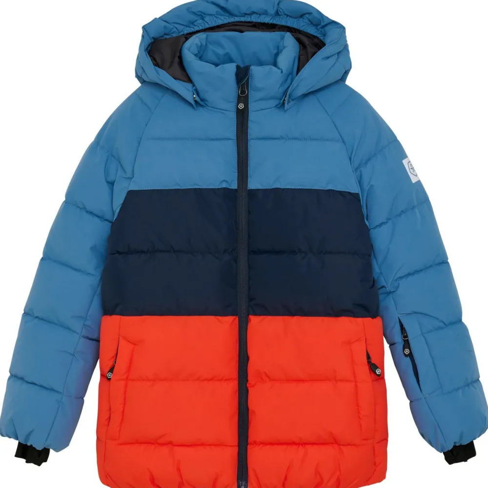 Color Kids - Kid's Ski Jacket Quilt & Colorblock - Skijacke Online