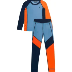 Color Kids - Kid's Ski Underwear Colorblock - Kunstfaserunterwäsche Hot