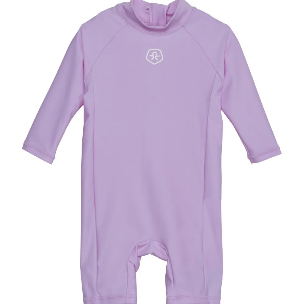 Color Kids - Kid's Suit L/S - Lycra Hot