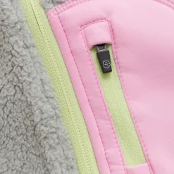 - Kid's Teddy Jacket with Fleece Sleeves - Fleecejacke < Color Kids Outlet