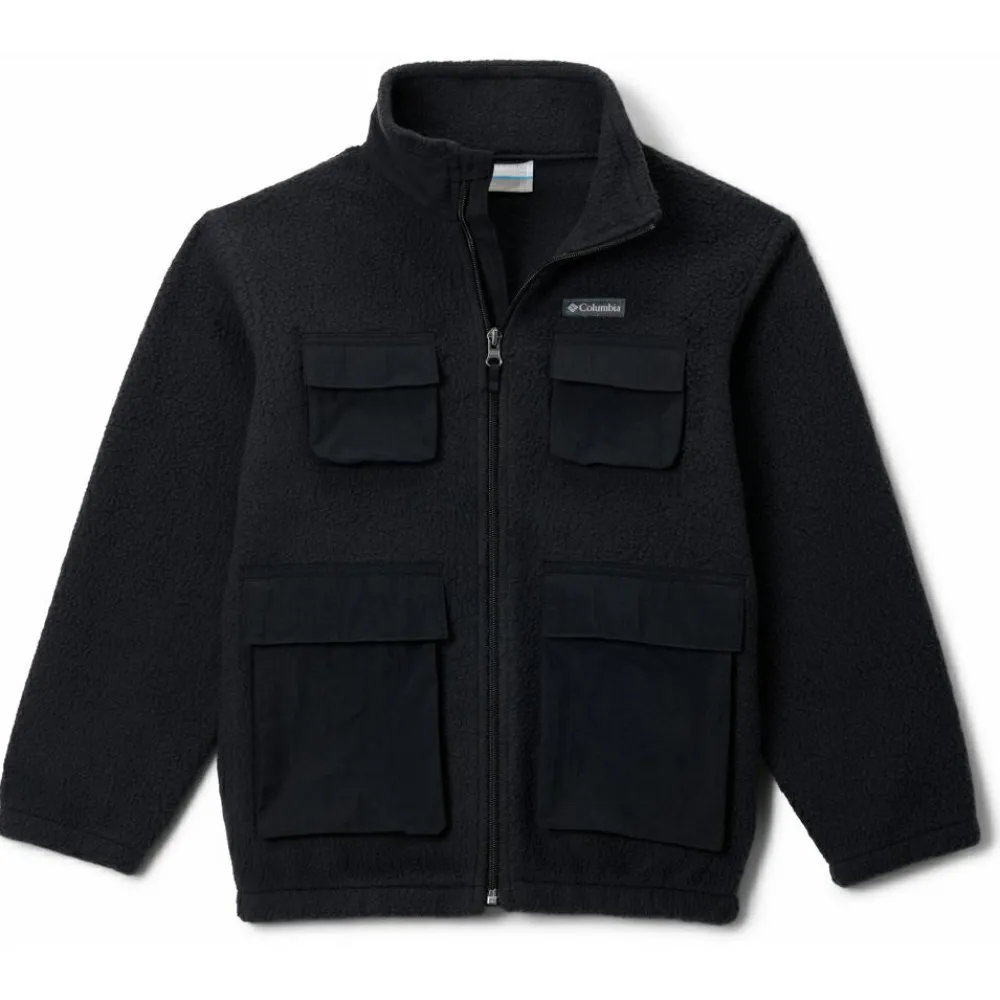 - Kid' Japer Ridge Pebbed Feece Fu Zip - Feecejacke < Columbia