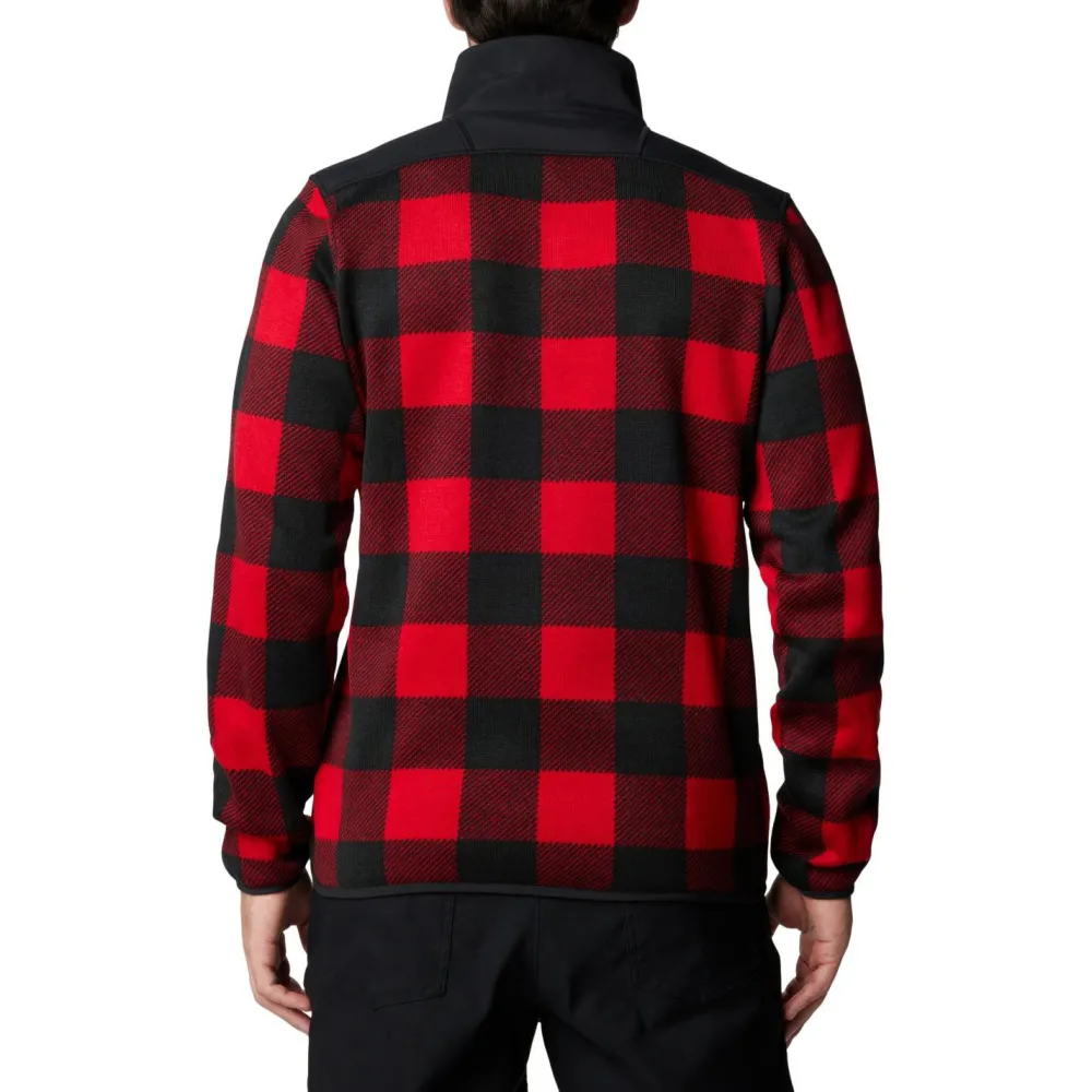 - weater Weather Printed Haf Zip II - Feecepuover < Columbia Hot