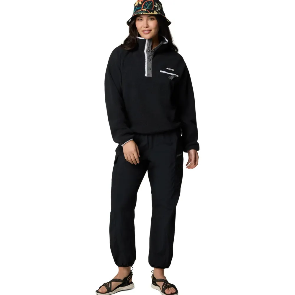 - Woen' Hevetia II Cropped Haf nap Feece - Feecepuover < Columbia Online