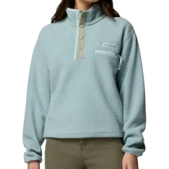 - Woen' Hevetia II Cropped Haf nap Feece - Feecepuover < Columbia Online