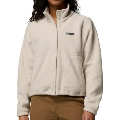 - Woen' Japer Ridge Pebbed Feece Fu nap - Feecejacke < Columbia Best