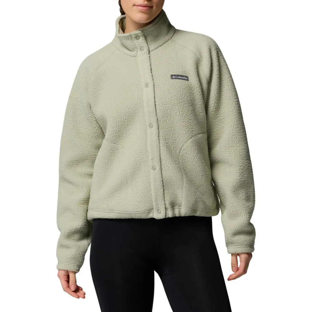 - Woen' Japer Ridge Pebbed Feece Fu nap - Feecejacke < Columbia Best