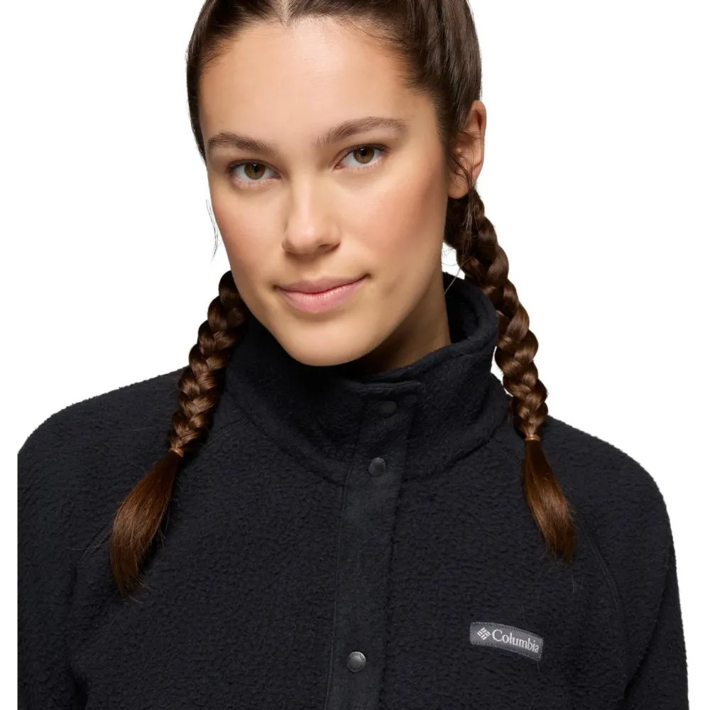 - Woen' Japer Ridge Pebbed Feece Fu nap - Feecejacke < Columbia Best