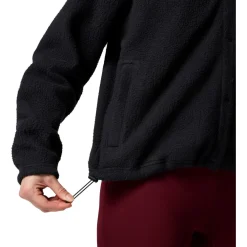 - Woen' Japer Ridge Pebbed Feece Fu nap - Feecejacke < Columbia Best