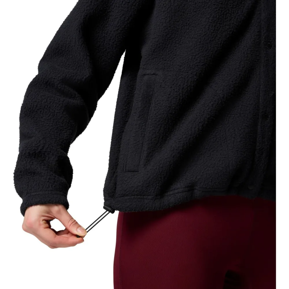 - Woen' Japer Ridge Pebbed Feece Fu nap - Feecejacke < Columbia Best