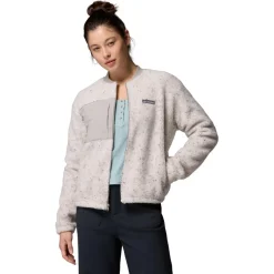 - Woen' tear Path Feece Bober Fu Zip - Feecejacke < Columbia