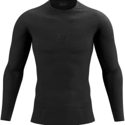 Compressport - On/Off Base Layer L/S Top - Laufshirt Black Outlet