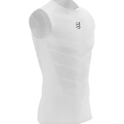 Compressport Laufbekleidung|Unterwäsche-- On/Off Tank Top - Kunstfaserunterwäsche White