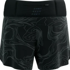 Compressport - Women's Performance Short Aurora - Laufshorts Black / Aurora Camo Print Outlet