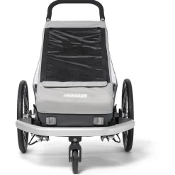 Croozer Fahrradzubehör|Fahrradanhänger-- Kid Keeke 1 - Kinderanhänger Mountain Grey
