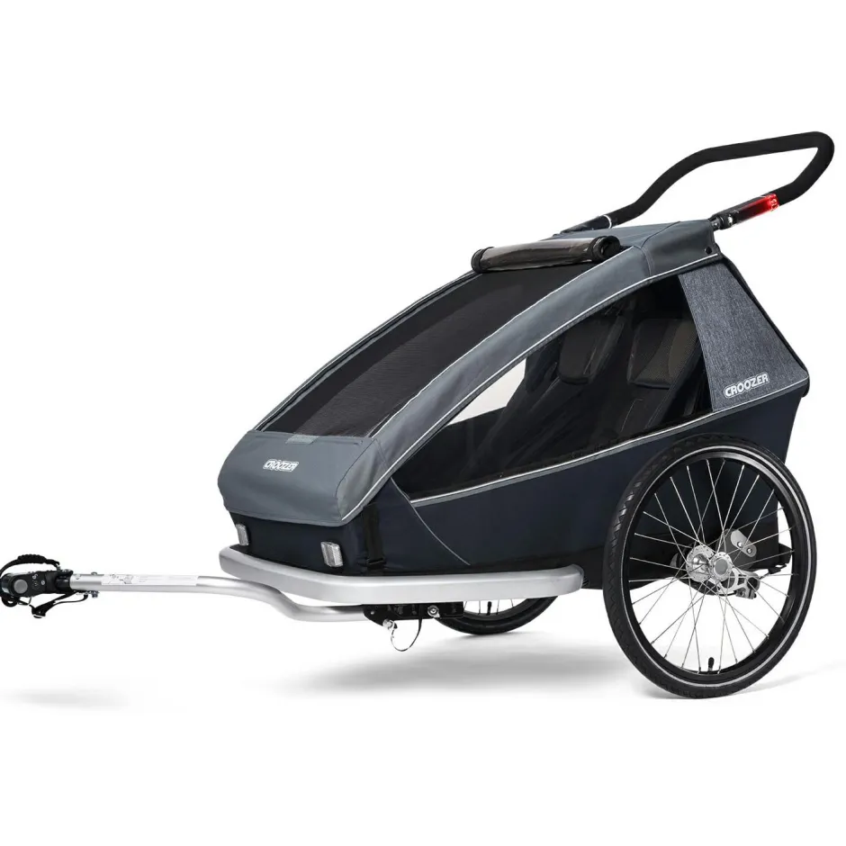 Croozer Fahrradzubehör|Fahrradanhänger-- Kid Vaaya 2 - Kinderanhänger Berry