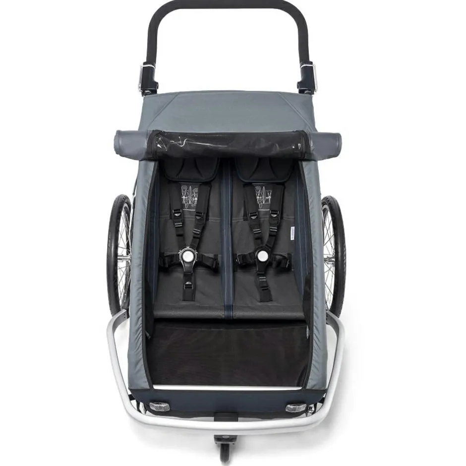 Croozer Fahrradzubehör|Fahrradanhänger-- Kid Vaaya 2 - Kinderanhänger Berry