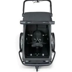 Croozer Fahrradzubehör|Fahrradanhänger-- Yuuna - Kinderanhänger Moonlight Black