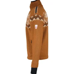 Dale of Norway - Fongen WP Sweater - Wollpullover Navy / Off White / Red Rose / Indigo