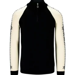 Dale of Norway - Geilo Sweater - Wollpullover Black / Off White Hot