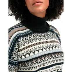 Dale of Norway - Women's Utsira Sweater - Wollpullover Marine / Pinegreen / Light Charcoal Discount