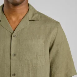 DEDICATED - Shirt Marstrand Linen - Hemd Clearance