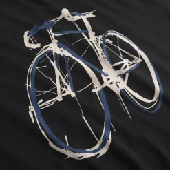 DEDICATED T-Shirts|Shirts, Hemden & Longsleeves-- T-Shirt Stockholm Blue Strokes Bike - T-Shirt Black