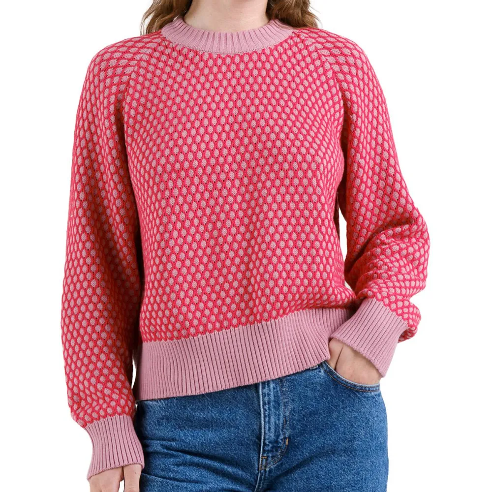 DEDICATED - Women's Sweater Husie Bubble Knit - Pullover New