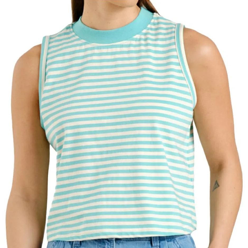 DEDICATED Shirts, Hemden & Longsleeves|Alltagsbekleidung-- Women's Top Namsos Stripes - Top