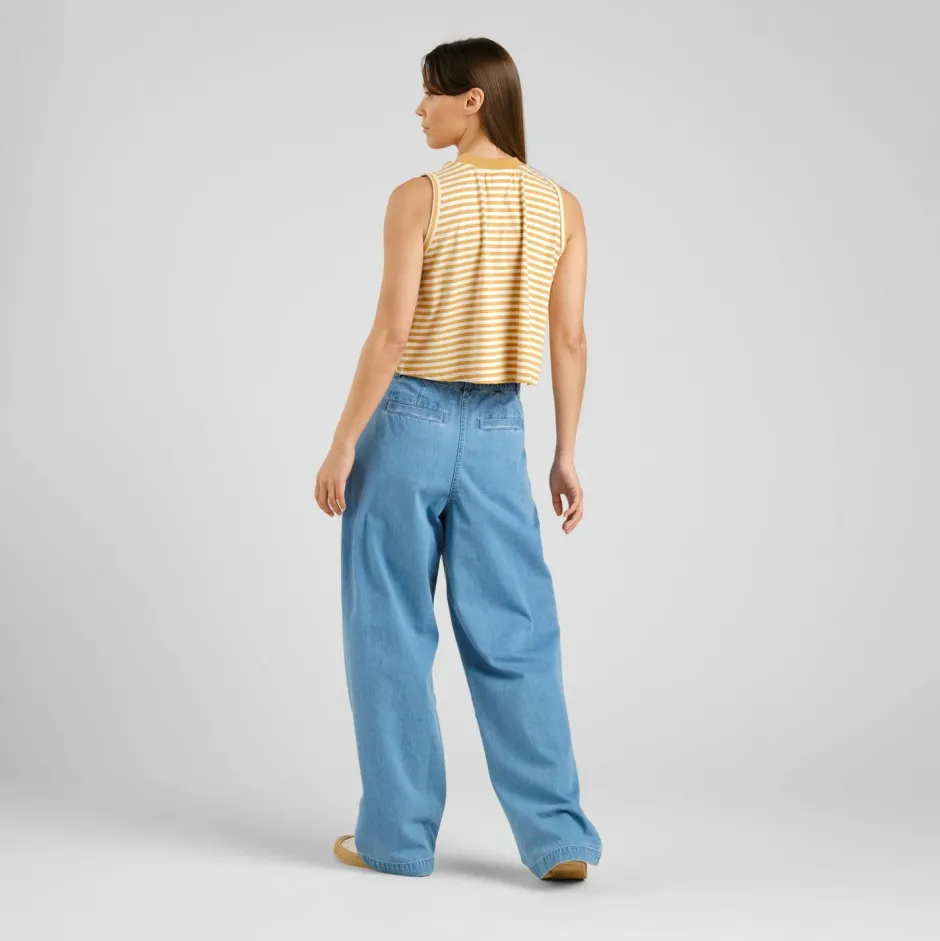 DEDICATED Shirts, Hemden & Longsleeves|Alltagsbekleidung-- Women's Top Namsos Stripes - Top