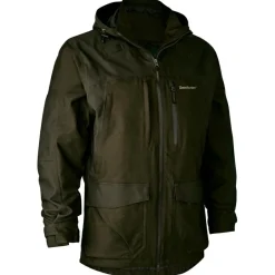 Deerhunter Trekkingbekleidung|Jacken-- Chasse Jacket - Regenjacke Olive Night Melange