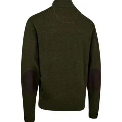 Deerhunter Trekkingbekleidung|Pullover & Hoodies-- Harrington Knit with 1/2-Zip - Merinopullover