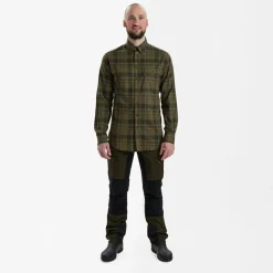 Deerhunter Wanderbekleidung|Shirts, Hemden & Longsleeves-- Kyle Shirt - Hemd Green Check