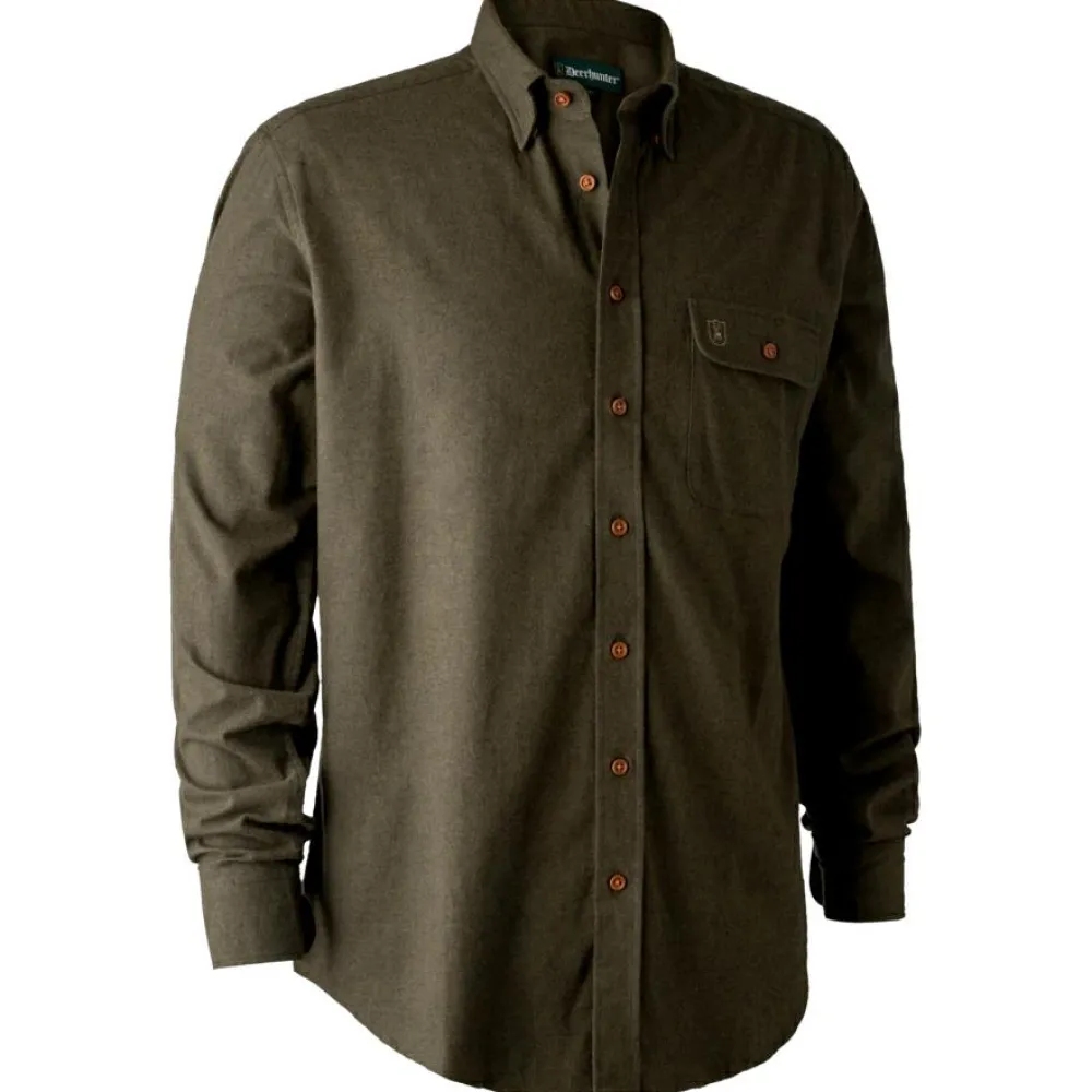 - Liam Shirt - Hemd < Deerhunter