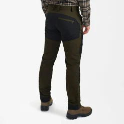 Deerhunter Trekkingbekleidung|Wanderbekleidung-- Northward Trousers - Trekkinghose Bark Green / Black