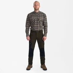 Deerhunter Trekkingbekleidung|Wanderbekleidung-- Northward Trousers - Trekkinghose Bark Green / Black