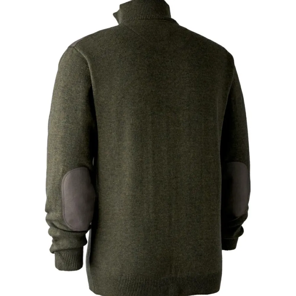 - heffied Knit with Zip Neck - Wopuover < Deerhunter Clearance